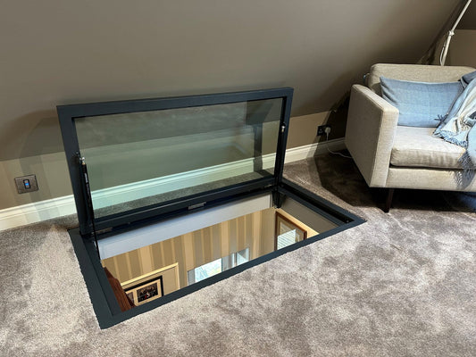 How Gas Strut Hinged Glass Floor Hatches Work: Mechanism, Lifting Force and Safety